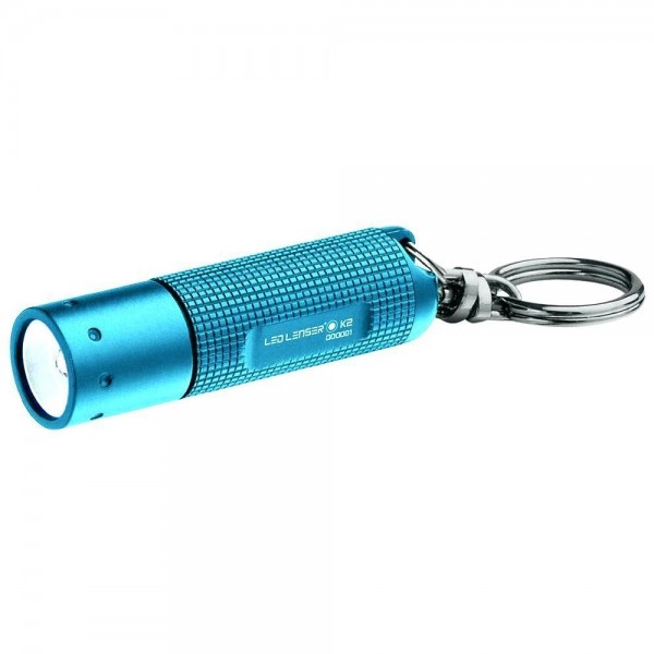 LED Lenser K2 Blue Flashlight